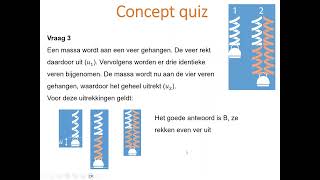 Conceptquiz  Krachten berekenen [upl. by Drescher]