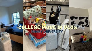 COLLEGE MOVE IN VLOG 20232024  Junior Year  Emory University [upl. by Templer757]