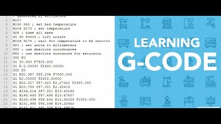 شرح g code ببساطة Gcode for 3d Printer [upl. by Aisekal]