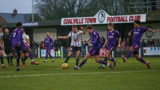 Coalville Town v Hitchin Town Pitching In Southern Central Premier League [upl. by Mccurdy105]