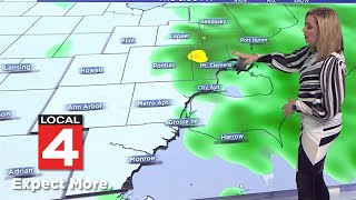 Metro Detroit weather forecast Nov 14 2024  Noon Update [upl. by Dragon]