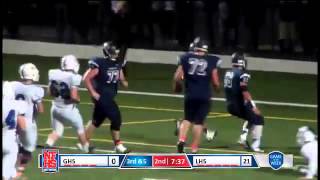 Lynnfield 10 yd td pass from Dan Sullivan to Jonny Knee [upl. by Liryc263]