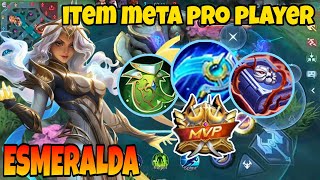 BUILD ESMERALDA PRO PLAYER AUTO TEBAL amp KERAS  TOP GOLBAL ESMERALDA  ESMERALDA BEST BUILD [upl. by Yelra]