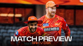 SRHvCSK Preview  SunRisers Hyderabad [upl. by Enomrej868]