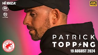 4K Patrick Topping  TRICK Club Room Hï Ibiza Ibiza Spain  19 August 2024  LIVE [upl. by Naliorf]