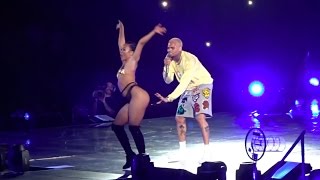 Chris Brown performs quotPrivacyquot live Party Tour 2017 [upl. by Gratia56]