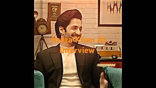 Ayeza Khan At Interview About Danish Taimoor Feroz Khan ForyouViral scene [upl. by Eitsyrhc406]