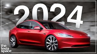 Tesla Reveals NEW 2024 Tesla Model 3 Project Highland [upl. by Novelia]