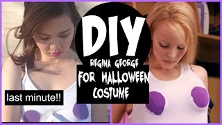 DIY HALLOWEEN COSTUME Regina George from Mean Girls Movie [upl. by Devlen]