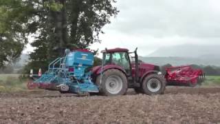 Ploughing amp Sowing Howard Farms [upl. by Aisya]