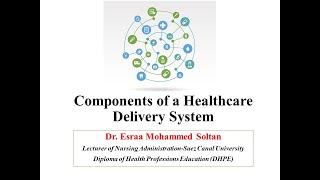 Components of a Healthcare Delivery System [upl. by Azeret]