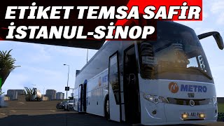 ETS 2  ETİKET TEMSA SAFİR İLE SAMANDIRA METRO SİNOP SEFERİ [upl. by Goat]