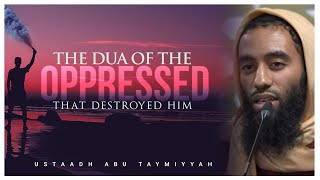 Fajr Reflection  Salat  The Dua Of The Oppressed That Destroyed Him Sydney  Ust Abu Taymiyyah [upl. by Justina]