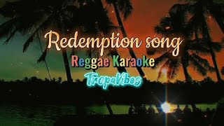 Redemption Song Reggae karaoke TropaVibesBob Marleyamp The Wailers [upl. by Kramal]