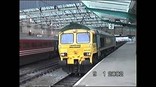 Traction variety at Carlisle 21 years ago 9th January 2002 [upl. by Gebhardt]