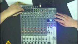 Behringer Xenyx 1622FX part1 [upl. by Htnicayh]