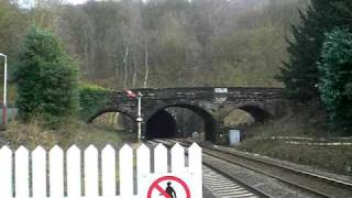 Trans Pennine Express passing Grindleford Station [upl. by Doyle]