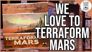 We just cant be stopped from TERRAFORMING MARS Board Game Gameplay [upl. by Marella]