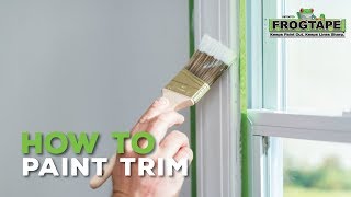 How to Paint Trim [upl. by Nnateragram]