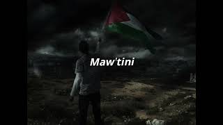 Mawtini slowed and reverb  emotional nasheed  FREE PALESTINE 🕌 [upl. by Aisital]