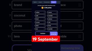 rocky rabbit combo today  rocky rabbit enigma today 18 amp 19 September airdrop [upl. by Inimak]