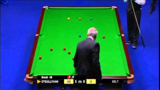 Ronnie Osullivan 13th 147 maximum break in UK championship 2014 [upl. by Chaim]