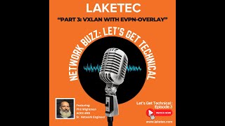 The Network Buzz a Laketec Podcast Lets Get Technical VXLAN Part 3  The Overlay [upl. by Sam616]