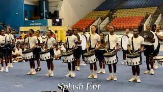 Jackson State Freshman vs Upperclassman DrumLine Battle at quotTheeMerge quot 2024 [upl. by Ayit400]