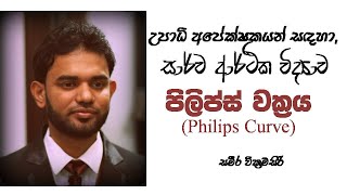 Macroeconomics Inflation and Unemployment Philips Curve Sinhala Sameera Education [upl. by Ennairrac907]