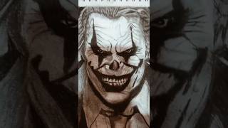 joker realistic drawingartshortvideos sketch [upl. by Wyatt]