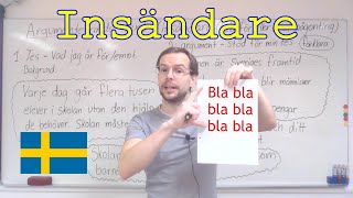 Argumenterande text  insändare [upl. by Cassey31]