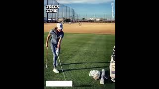 Golf Trick Shots  Tania Tare [upl. by Martguerita]