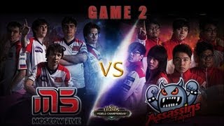 M5 vs TPA 1080p FULL HD  Semifinals Game 2  LoL Season 2 World Championship [upl. by Yanal]