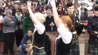 Flora MacDonalds Fancy Atholl Highlanders  USNARMC Kunta Kinte Memorial Performance 2013 [upl. by Corinna]