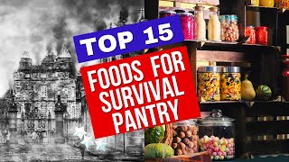 15 Foods That Never Expire Stock Your Pantry Now [upl. by Ary]