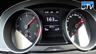 2015 VW Passat B8 20 TDI 150hp  0200 kmh acceleration 1080p [upl. by Einnod]