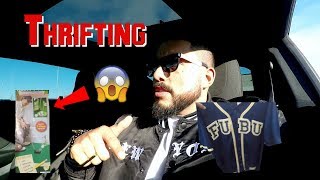 thrifting Vlog 3 Golf while you Poop Vintage NIKE and Polo Sport Old School FUBU [upl. by Muhan]