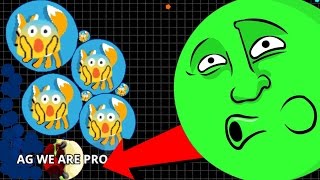 Agario LEGENDARY Stealing Solo Destruction Agario Best Moments [upl. by Aicel893]