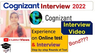 Cognizant Interview Experience 2022  2023 for Freshers  CTS Interview Process  Question  Answers [upl. by Ysnil546]