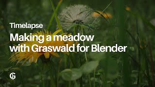 Making a Meadow  Graswald Timelapse [upl. by Lamaj190]