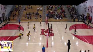 Shaker Heights High vs Cleveland Heights High School Girls JV amp FR Volleyball [upl. by Drusie122]