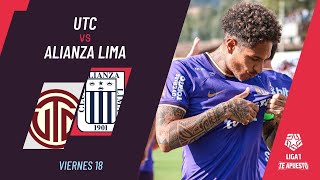 UTC Cajamarca 01 Alianza Lima resumen EXTENDIDO del partido  Fecha 14  Torneo Clausura 2024 [upl. by Ahseki]