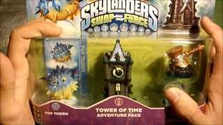 OuvertureUnboxing du pack aventure pop thorn skylanders swap force  presentation achats [upl. by Chrisse670]