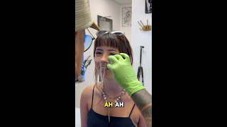 quotFast and Painless Septum Piercing 😱✨ Client and Friends’ Amazed Reaction [upl. by Schroeder]