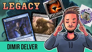 AnziD Qualifier w Techd Delver  Giveaway \ Legacy \ MTGO [upl. by Faunie]