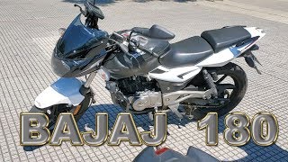 Review Bajaj 180 Rouser Pulsar 2015 [upl. by Araeic215]