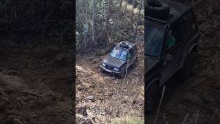 Suzuki Vitara attempting very steep hill offroad suzuki vitara  4x4 [upl. by Irpak607]