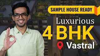 Exclusive Look at Ved Kalps vastral 4 bhk flat4  Vastrals Finest Apartment in Ahmedabad [upl. by Candide]