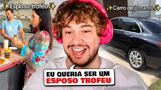 COMO É A VIDA DE UM ✨ESPOSO TROFÉU✨  React Tiktoks [upl. by Annabel]