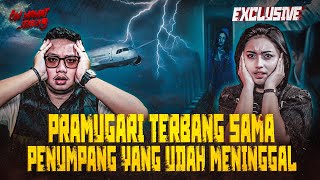 PETIR SAMBAR PESAWAT  “SAYA TERBANG KEMANA PAK” CERITA HOROR PRAMUGARI OMMAMAT [upl. by Lucy995]